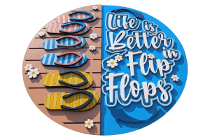 Life is Better in Flip Flops Product Image Now Its Personal - Image - Now It's Personal